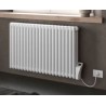RADIATORE ARDESIA DA 24 EL.  H 600 L.1120  3 COLONNE ELETTRICO BIANCO