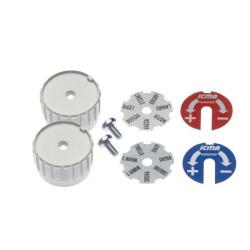 KIT VOLANTINO PER COLLETTORI  ICMA A 3 VIE BIANCO