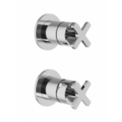 PARTI ESTERNE PER SCATOLA INCASSO 2 USCITE ELLE CROSS