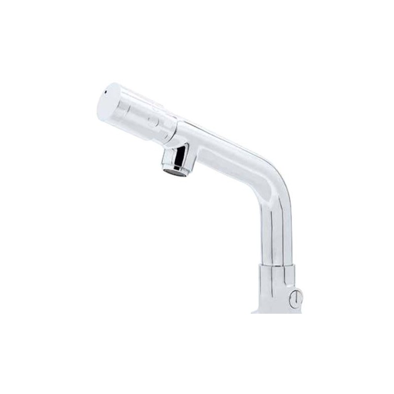 Miscelatore per lavabo comando a pulsante Antibloccaggio apertura circa 10 sec.