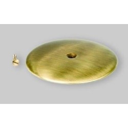 PIATTELLO PER TAPPO SCATOLA SIFONATA BRONZO D.150