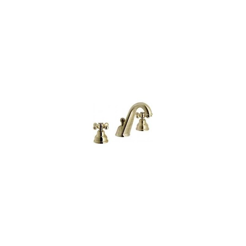 BATTERIA LAVABO  3 FORI S.A.11/4 PAFFONI IRIS IR 055 BRONZO