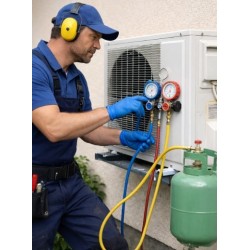 RICARICA  CONDIZIONATORE FINO A 18000 BTU CON GAS 410