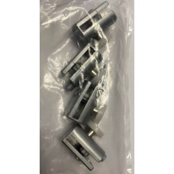 KIT SISTEMA DI SCORRIMENTO 4 CUSCINETTI OSSIDATO 348 CDC ANTA SCORREVOLE FORTE