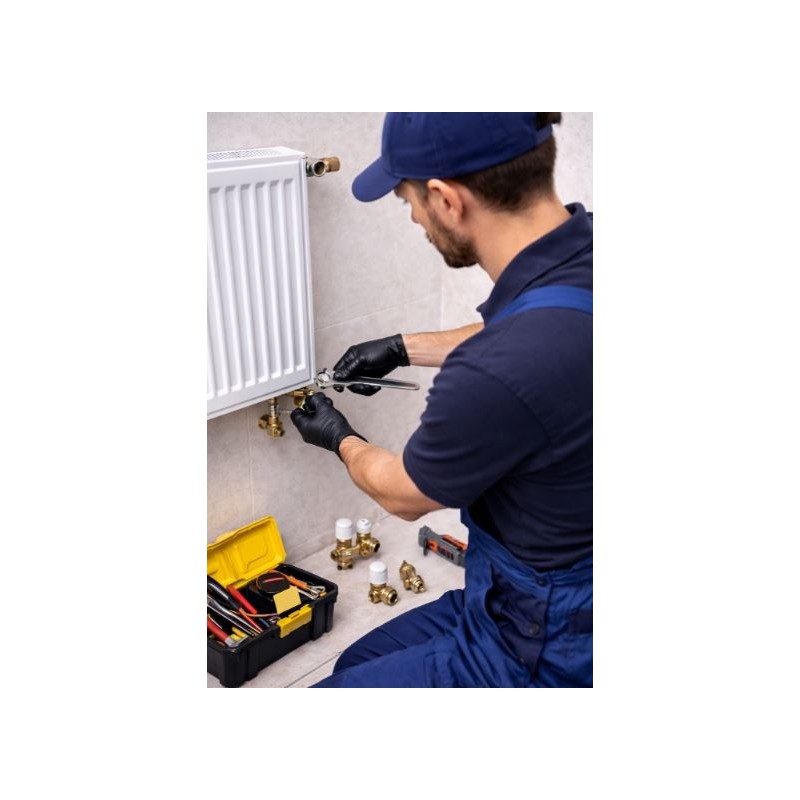 SOSTITUZIONE VALVOLE E DETENTERORI PER IMPIANTO IN FERRO  ESCLUSI MATERIALI A CORREDO