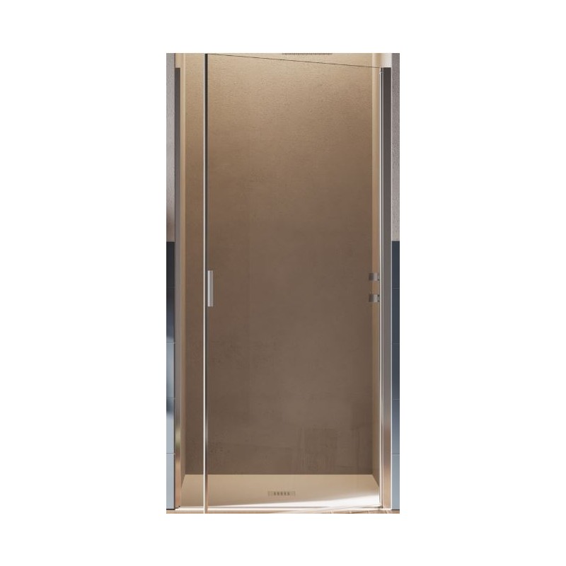 BOX DOCCIA POLARIS POP PORTA A BATTENTE CON FISSO IN LINEA H 200 CM 97-100  TR ULU