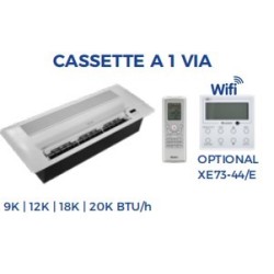 CONDIZIONATORE GREE CASSETTE CON MANDATA ARIA A UNA VIA  12000 BTU GAS R32 GREE 5 ANNI GARANZIA GREE