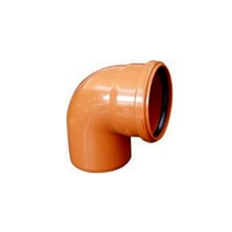 CURVA D.160-90°MF ARANCIO CON ORING