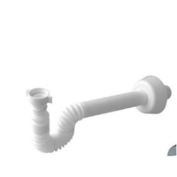 TUBO ESTENSIBILE PER SIFONE C/GHIERA OTT.32PER1 11/2