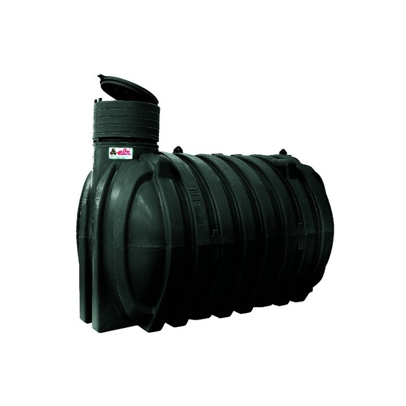 SERBATOIO DI PRIMA RACCOLTA DA INTERRO  LT10.000 D.2130 H.2225 L.3410 ELBI CU-10000