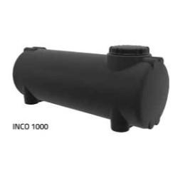 SERBATOIO DI PRIMA RACCOLTA ORIZZONTALE  DA INTERRO  LT.1000  H.91  D.81LUN.203 TRIPLO STRATO INCON 1000