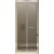 BOX PORTA PIEGHEVOLE SLIDE ARES APERTURA SIA INTERNA CHE ESTERNA 86-94 CROMO CRISTALLO TRASPARENTE MM. 6 FORTE