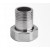 CODOLO  DIRITTO OTTONE CROMATO 1/2M X F 1/2 GIREVOLE