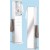 COLONNA GIREVOLE 40 x 40 x 187 BIANCA