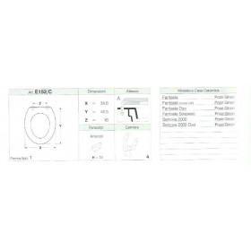 COPRIWATER FANTASIA, FANTASIA DUO, SELNOVA 2000 BIANCO