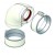CURVA SMALTATA COASSIALE  60/100 A 90°(MAN.E FAS.) 51101