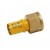 RACCORDO DIRITTO F 3/4 X 26 GAS.MULT.
