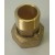 RACCORDO DRITTO  IN OTTONE CON  DADO 3/4 M X1 F