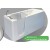 VASCA IDEALE PER DISABILI  170X70 TELAIO E PANNELLO CON RUBINETTERIE  RIEM.RAPIDO VERSIONE 2